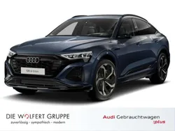 Plasmablau metallic Neu 2025 Audi Q8 e-tron S-Line SUV | 72.270 € (Superpreis)