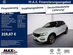 White silver metallic Gebraucht 2022 VW T-Roc Active SUV | 21.889 € (Guter Preis)