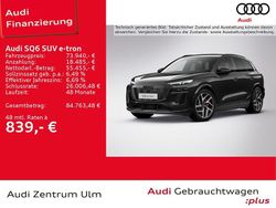 Mythosschwarz metallic Gebraucht 2024 Audi SQ6 e-tron Ambiente SUV | 73.940 € (Fairer Preis)