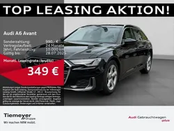 Schwarz Gebraucht 2024 Audi A6 S-Line Kombi | 49.740 €