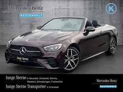 Manufaktur rubellitrot Gebraucht 2023 Mercedes E200 AMG Cabrio | 56.440 € (Teuer)