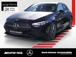 Unilack nachtschwarz Gebraucht 2024 Mercedes A200 AMG Limousine | 32.190 € (Fairer Preis)