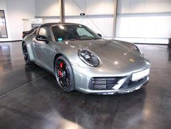 Aventuringrünmetellic Gebraucht 2022 Porsche 911 Targa 4 Cabrio | 166.500 € (Superpreis)
