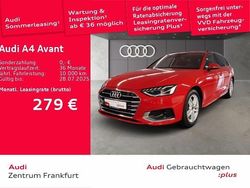 Progressivrot metallic Gebraucht 2024 Audi A4 Advanced Plus Kombi | 35.889 € (Etwas zu teuer)