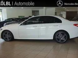 Unilack polarweiß Gebraucht 2024 Mercedes C300 AMG Limousine | 48.980 € (Etwas zu teuer)