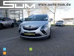 Silber Gebraucht 2012 Opel Zafira Edition Van / Kleinbus | 8.990 € (Teuer)