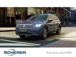 Atlantic blue metallic Gebraucht 2024 VW Tiguan Allspace Life SUV | 34.930 € (Guter Preis)