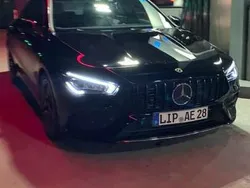 Schwarz Gebraucht 2022 Mercedes CLA180 AMG line Limousine | 35.100 € (Etwas zu teuer)