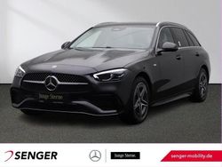 Lack graphitgrau Gebraucht 2025 Mercedes C300e AMG line Kombi | 50.990 € (Fairer Preis)