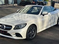 Weiß Gebraucht 2019 Mercedes C200 AMG Cabrio | 29.900 € (Fairer Preis)