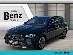 Schwarz Gebraucht 2021 Mercedes E400 AMG line Kombi | 39.990 € (Fairer Preis)