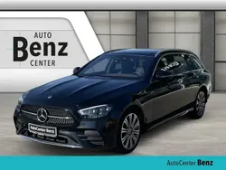 Schwarz Gebraucht 2021 Mercedes E400 AMG line Kombi | 39.990 € (Fairer Preis)
