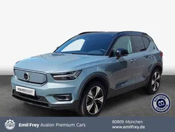 Grau thunder grey metallic Gebraucht 2021 Volvo XC40 R-Design SUV | 30.890 € (Superpreis)
