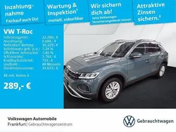 Petroleum blue metallic/petrol Gebraucht 2024 VW T-Roc Life SUV | 22.280 € (Guter Preis)