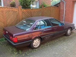 Rot Gebraucht 1990 Audi 100 Sport Limousine | 6.650 €