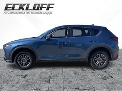 Blau Gebraucht 2018 Mazda CX-5 Exclusive-Line SUV | 16.998 € (Fairer Preis)