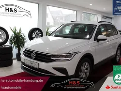 Pure white Gebraucht 2024 VW Tiguan Life SUV | 29.450 € (Superpreis)