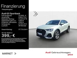 Silber Gebraucht 2022 Audi Q3 Sportback S-Line SUV | 33.890 € (Fairer Preis)