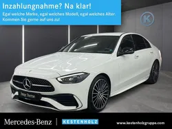 Polarweiß Gebraucht 2024 Mercedes C300 AMG Limousine | 56.890 €