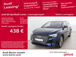 Navarrablau metallic Gebraucht 2024 Audi Q4 e-tron SUV | 46.500 € (Superpreis)