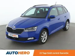 Blau Gebraucht 2018 Skoda Fabia Clever Limousine | 13.630 € (Fairer Preis)