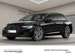 Mythosschwarz metallic Gebraucht 2025 Audi A6 S-Line Kombi | 55.989 € (Fairer Preis)