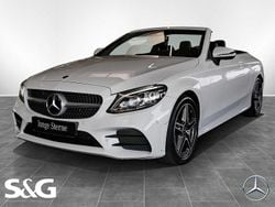 Unilack polarweiß Gebraucht 2021 Mercedes C300 AMG Cabrio | 42.870 € (Fairer Preis)
