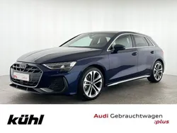 Blau Gebraucht 2024 Audi A3 Sportback S-Line Kleinwagen | 36.480 € (Guter Preis)