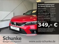 Rot Gebraucht 2024 Honda Civic Hybrid Limousine | 32.840 € (Etwas zu teuer)