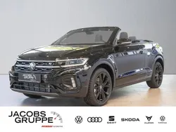 Schwarz Neu 2025 VW T-Roc Cabriolet R-line Cabrio | 46.659 € (Etwas zu teuer)