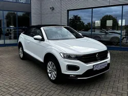 Pure white Gebraucht 2021 VW T-Roc Cabriolet Style Cabrio | 24.900 € (Guter Preis)