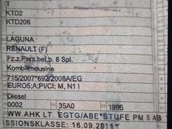 Schwarz Gebraucht 2011 Renault Laguna III Limousine | 3.700 € (Fairer Preis)