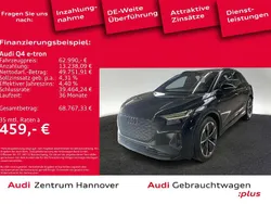 Mythosschwarz metallic Gebraucht 2024 Audi Q4 e-tron SUV | 62.990 €