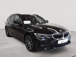 Saphirschwarz metallic Gebraucht 2021 BMW 320 Sport Line Kombi | 23.890 € (Guter Preis)