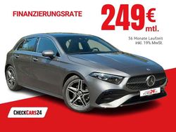 Grau Gebraucht 2023 Mercedes A200 AMG line Limousine | 37.889 €