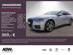 Florettsilber metallic Gebraucht 2022 Audi A6 S-Line Kombi | 31.390 € (Superpreis)