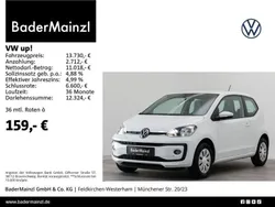 Pure white Gebraucht 2023 VW up! Kleinwagen | 13.730 € (Fairer Preis)