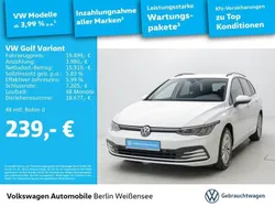 Pure white Gebraucht 2021 VW Golf VIII Life Kombi | 19.899 € (Fairer Preis)