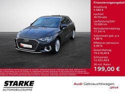 Grau Gebraucht 2022 Audi A3 Advanced Limousine | 21.930 € (Guter Preis)