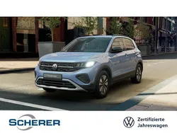 Clear blue metallic (metallic) Gebraucht 2024 VW T-Cross Goal SUV | 20.900 € (Superpreis)