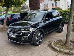 Schwarz Gebraucht 2020 VW T-Cross R-line SUV | 18.500 € (Guter Preis)