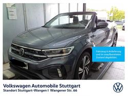 Rauchgrau metallic/schwarz Gebraucht 2022 VW T-Roc Cabriolet R-line Cabrio | 28.830 € (Fairer Preis)