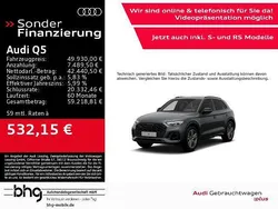 Grau Gebraucht 2022 Audi Q5 S-Line SUV | 49.930 € (Teuer)