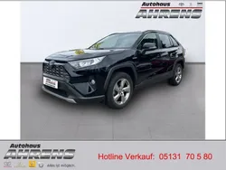 Tiefschwarz metallic Gebraucht 2021 Toyota RAV4 Hybrid Team SUV | 25.700 €