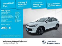 Pure white Gebraucht 2024 VW Tiguan Life SUV | 35.480 € (Etwas zu teuer)