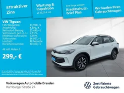Pure white Gebraucht 2024 VW Tiguan Life SUV | 33.990 € (Fairer Preis)