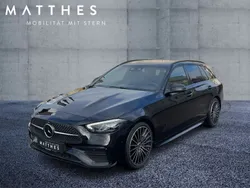 Ung schwarz unilack Gebraucht 2024 Mercedes C220 AMG Kombi | 45.489 €