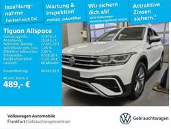 Pure white Gebraucht 2022 VW Tiguan Allspace Elegance SUV | 37.470 € (Fairer Preis)