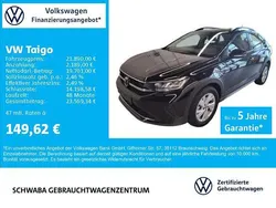 Deep black perleffekt Gebraucht 2024 VW Taigo Life SUV | 21.890 € (Fairer Preis)