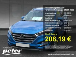 Blau Gebraucht 2016 Hyundai Tucson Style SUV | 16.480 € (Fairer Preis)